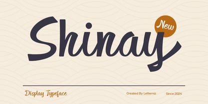 Shinay Font Poster 1