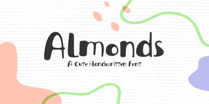 Almonds Font Poster 1