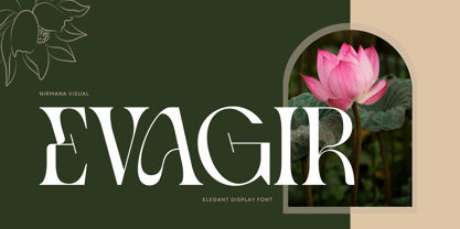 Evagir Font Poster 1