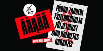 FBS Machro Font Poster 8