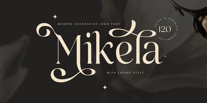 Mikael Font Poster 1