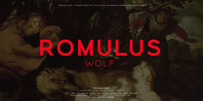 Romulus Wolf Police Poster 2