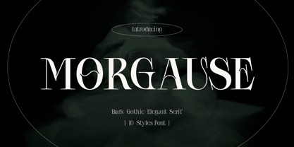 Morgause Font Poster 1