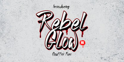 Rebel Glow Font Poster 1