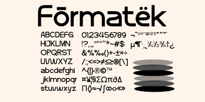 Formatek Font Poster 9