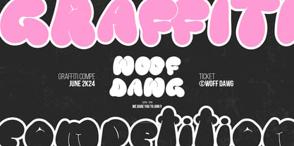 Woof Dawg Font Poster 8