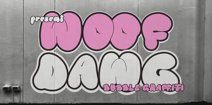 Woof Dawg Font Poster 1