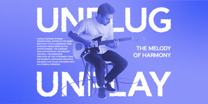 Branden Rough Font Poster 4