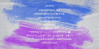 MC Mostly Hectic Font Poster 8