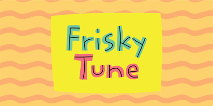 Frisky Tune Font Poster 1