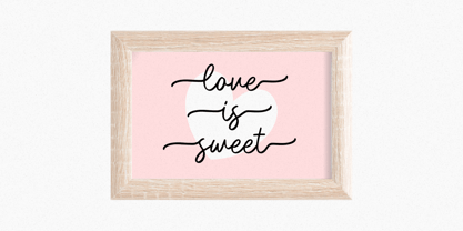 Sunshine Delight Font Poster 4