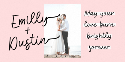 Sunshine Delight Font Poster 5