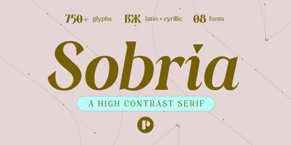 Sobria Font Poster 12