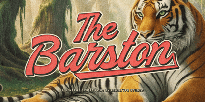 RT The Barston Font Poster 1