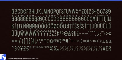 Pupcat Font Poster 7