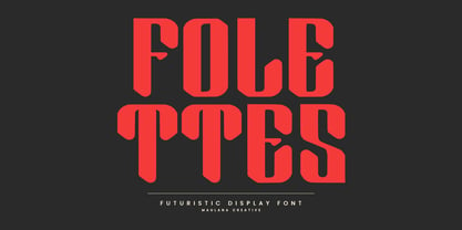 MC Folettes Font Poster 1