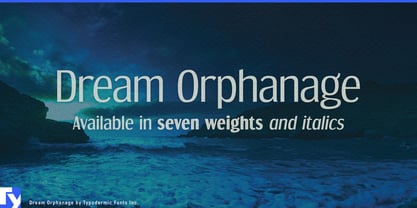 Dream Orphanage Font Poster 1