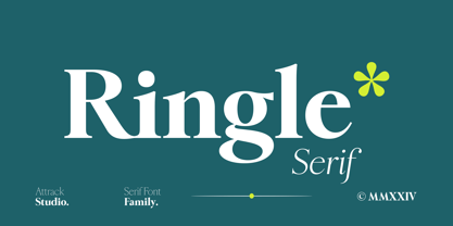 Ringle Font Poster 1