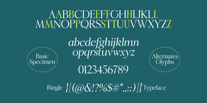 Ringle Font Poster 10