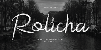 Rolicha Font Poster 1