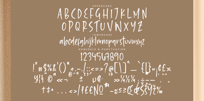 Pearlight Notespage Font Poster 13