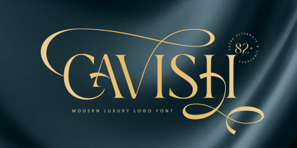 Cavish Font Poster 1