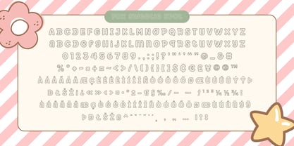 Fox Sweetie Grid Font Poster 8