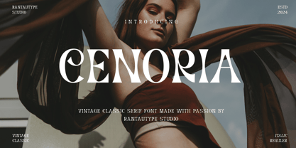 Cenoria Font Poster 1