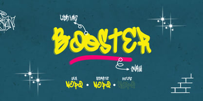 Coolest Hustle Font Poster 2