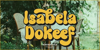 Isabela Dokeef Font Poster 1