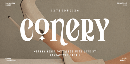 Conery Font Poster 1