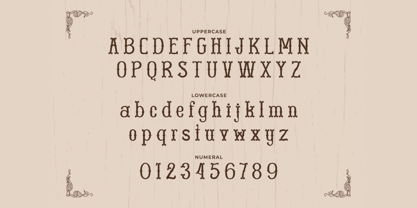 Adam Bowie Font Poster 2