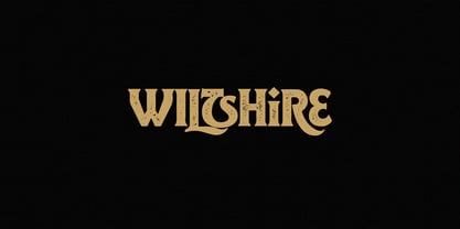 Wiltshire Font Poster 1