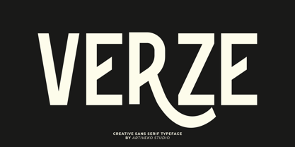 Verze Font Poster 1