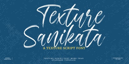 Sanikata Font Poster 1