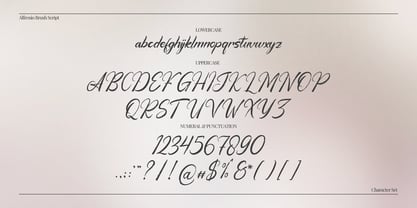 Alfrenio Font Poster 13