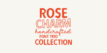 Rosey Charm Font Poster 1