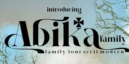 Abika Font Poster 1