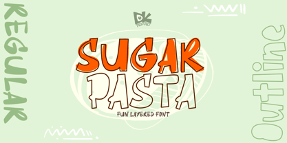 Sugar Pasta Font Poster 1