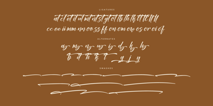 Gilmotha Font Poster 8