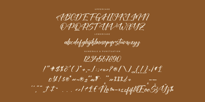 Gilmotha Font Poster 7