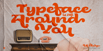 UT Niche Font Poster 7