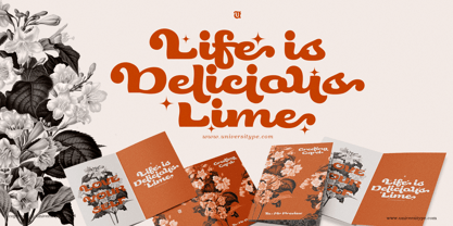 UT Niche Font Poster 2