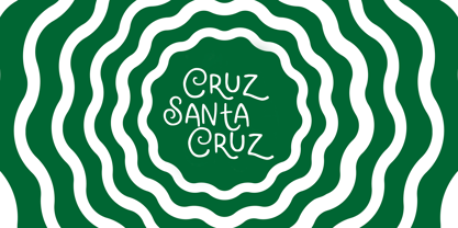 Cruz Santa Font Poster 1