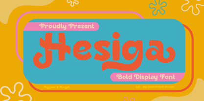 Hesiga Font Poster 1