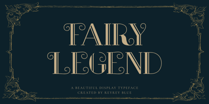 Fairy Legend Font Poster 1