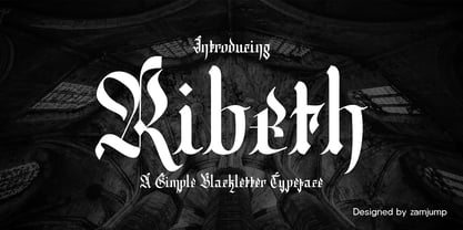 Ribeth Font Poster 1