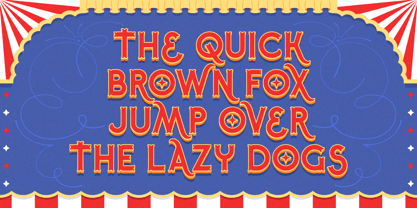 Laugh Town Font Poster 2