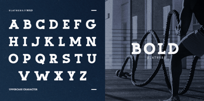 Slathers Font Poster 3