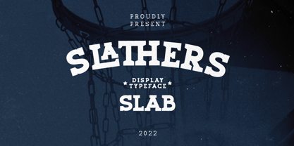 Slathers Font Poster 1